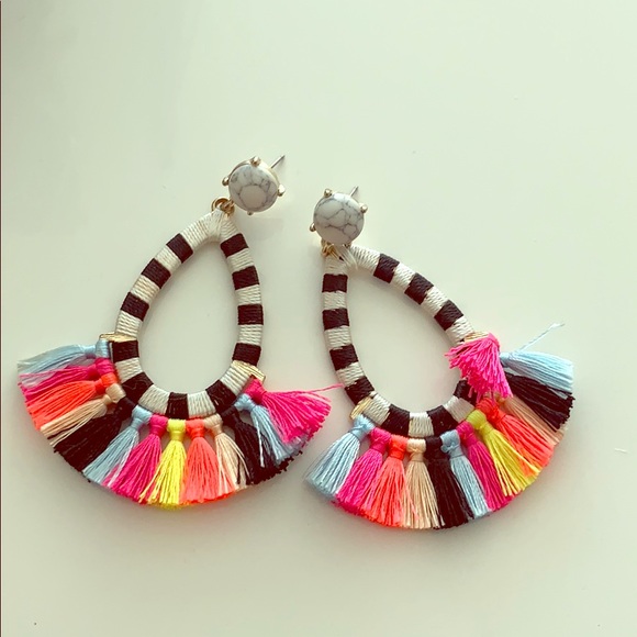 Fun Tassel Earrings - Picture 1 of 2